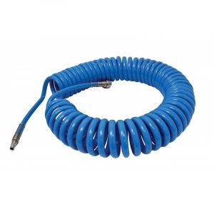 Tuyau Spirale Air Comprimé Polyuréthane 12 m + Raccords M&F