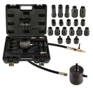 Boîte complète d'extraction d'injecteur pneumatique 24 pcs.